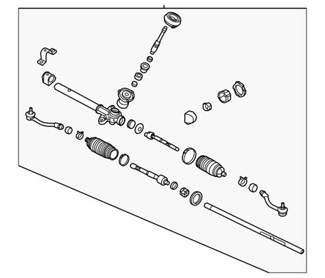 W Steering Gear Kia Rio Kia Parts Store