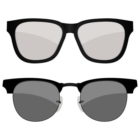 Two Sunglasses Isolated 1268774 Vector Art At Vecteezy