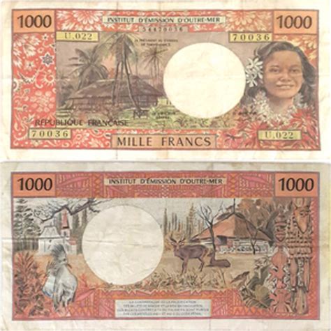 Francs French Pacific Territories Numista