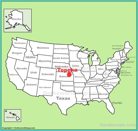 Where is Topeka? | Topeka Map | Map of Topeka - TravelsMaps.Com