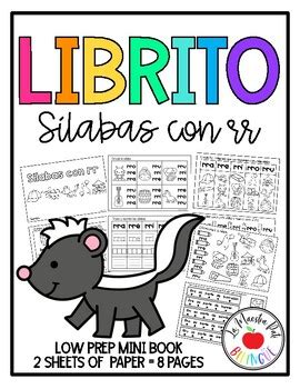 Librito De S Labas Con Rr By La Maestra Pati Bilingue Tpt