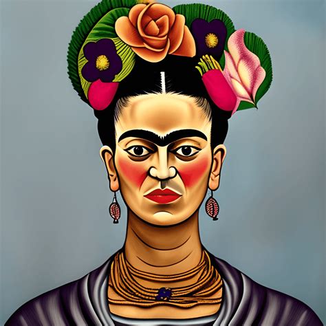 Frida Kahlo En Bliss Creative Fabrica