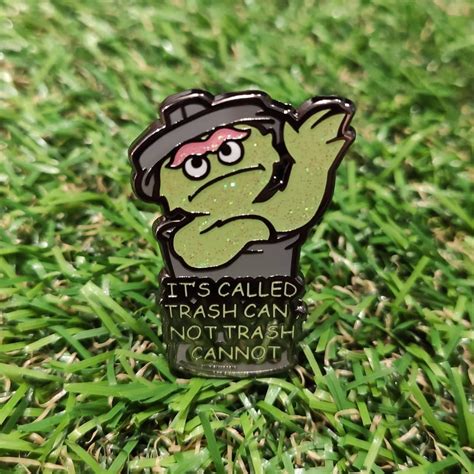 It S Called Trash Can Not Trash Cannot Enamel Pin Etsy