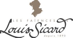 Assiettes en faïence Faïences Louis Sicard Céramiques Cigales de