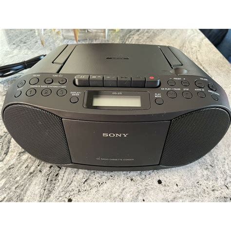 Sony CFD-S70 Cd Player, Cassette, AM/FM Radio - Etsy