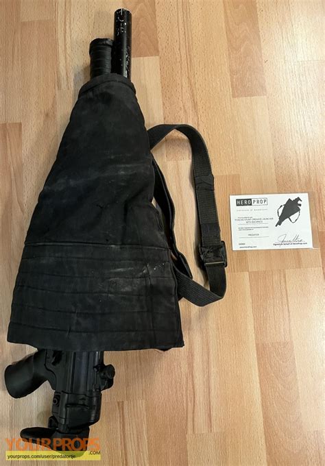 Predator Stunt Grenade Launcher Backpack Original Movie Prop