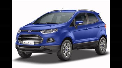 2016 Ford Ecosport Kinetic Blue Youtube