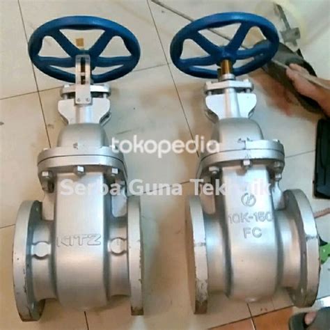 Jual Gate Valve Kitz Fc 6 Inch Jis 10k Flange Dn150 Cast Iron Stop Kran Jakarta Barat Serba