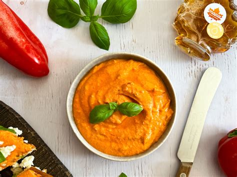 Paprika Feta Dip Mit Ahornsirup Ahornsirup Aus Kanada