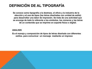 Tipograf A Ppt Descarga Gratuita