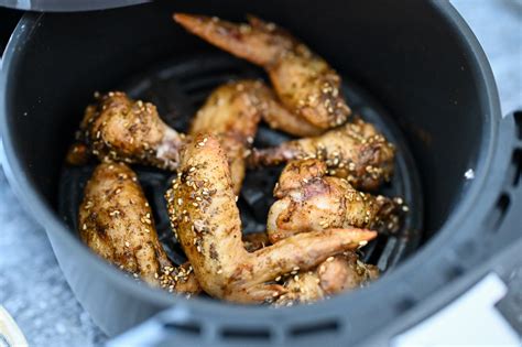 Spicy Zaatar Air Fryer Chicken Wings Simply Lebanese