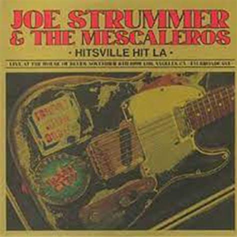 Joe Strummer The Mescaleros Vinilo Hitsville Hit L A