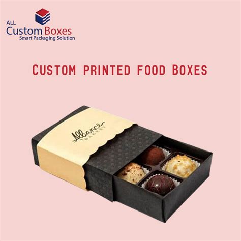 Custom Printed Food Boxes - Custom Packaging - Medium