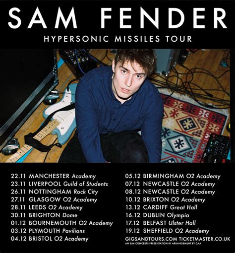 sam-fender-tour - Sam Fender