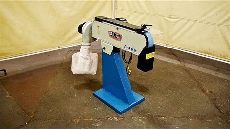 Baileigh 4 Hp Belt Sander Model Bg 379 Youtube