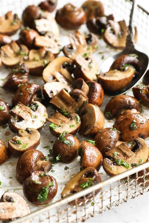 Healthy Air Fryer Mushrooms Real Simple Good