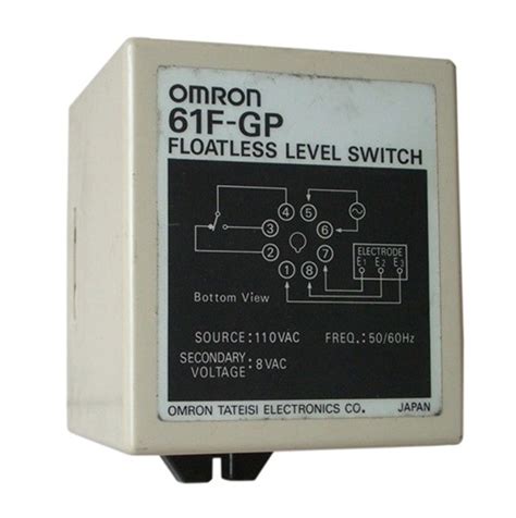 F Gp F Gp Omron Floatless Level Switch Combustion Controls