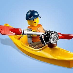 Amazon.com: LEGO City Great Vehicles Kayak Adventure 60240 Building Kit ...