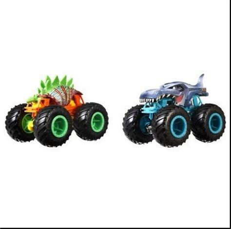 Hot Wheels Monster Trucks Motosaurus X Mega Wrex GLC86 Mattel FYJ64 Loja De Brinquedos