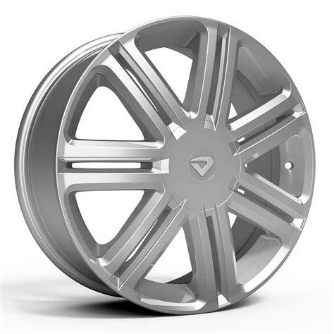 Roda Diamond Aro Tala Prata Brilhante Volcano Wheels Loja