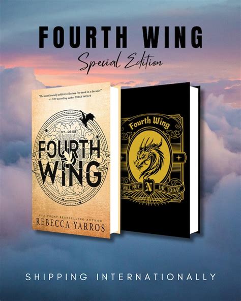 Fairyloot Fourth Wing SIGNED Rebecca Yarros Hajj Gov Eg