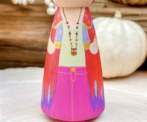 Marnie Cromwell Peg Doll Halloweentown Marnie Cromwell - Etsy in 2022 ...