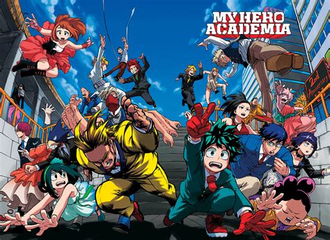 Conheça os personagens do My Hero Academia Blog