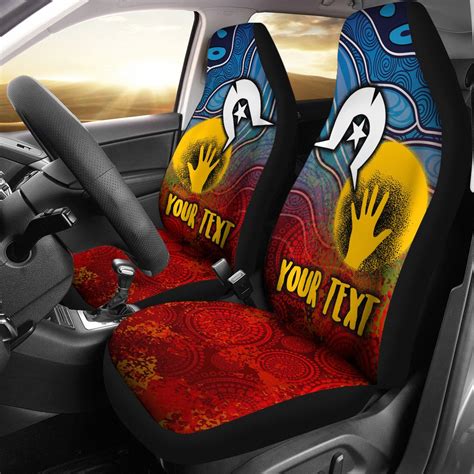 Custom Aboriginal Car Seat Cover Aboriginal And Torres Strait