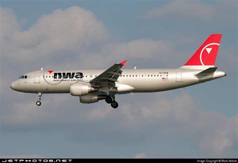 N Nw Airbus A Northwest Airlines Mark Abbott Jetphotos