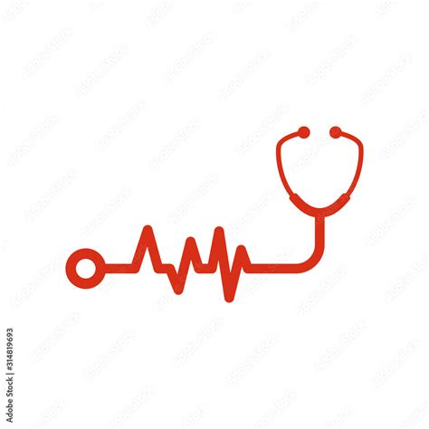 Stethoscope Icon Medical Icon Pulse Stethoscope Doctor Health