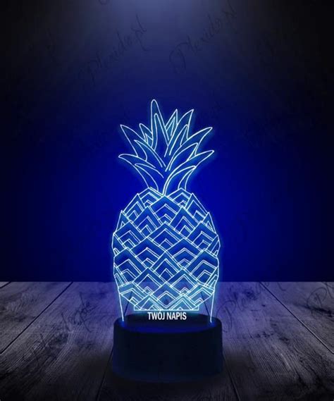 Lampka LED 3D Plexido Ananas Ceny I Opinie Ceneo Pl