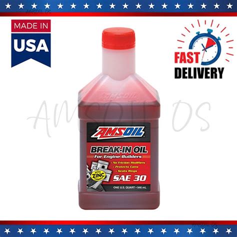 AMSOIL SAE 30 BREAK IN ENGINE OIL 1QT Shopee Malaysia