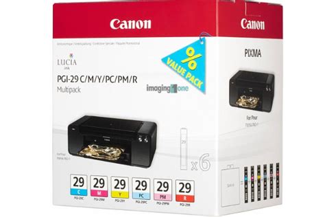 Canon Pgi C M Y Pc Pm R Multipack Sada N Pln Pro Canon Pixma Pro