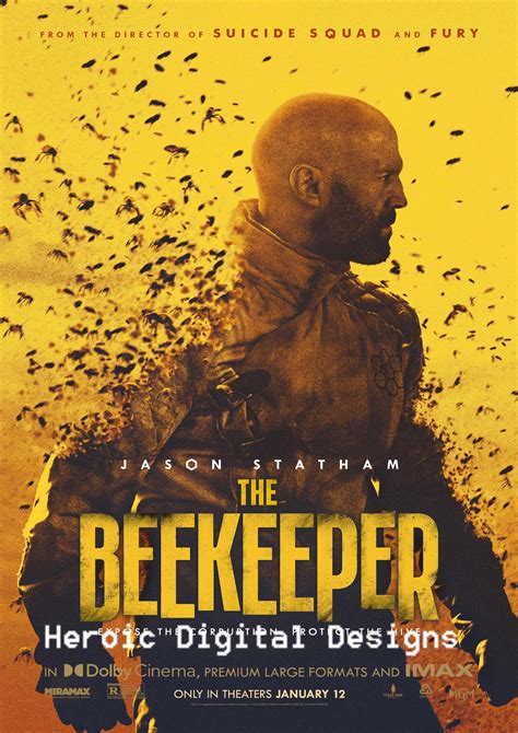 The Beekeeper Movie Poster, The Beekeeper 2024 Poster sold by Lesli ...