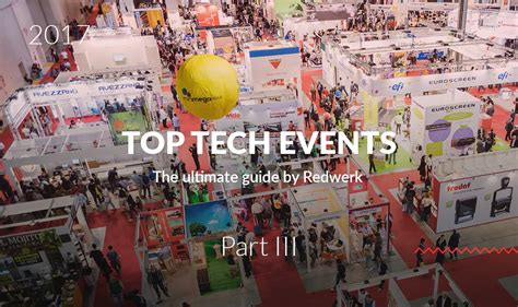 Ten Top Upcoming Tech Conferences Of Quarter You Should Visit