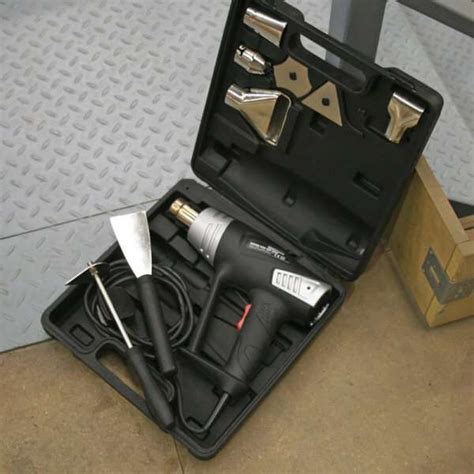 Sealey HS104K Deluxe Hot Air Gun Kit With LED Display 2000W 80 600C CCW Tools