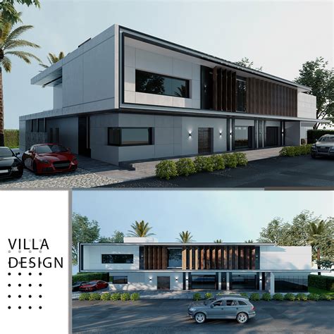 Villa Exterior Design on Behance