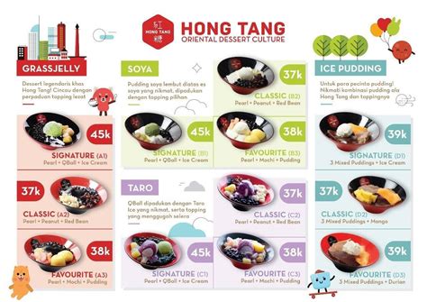 Menu At Hong Tang Desserts Tangerang Summarecon Mall Serpong