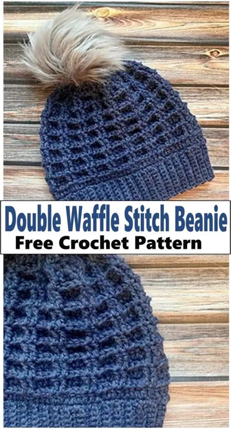 Crochet Waffle Stitch Patterns