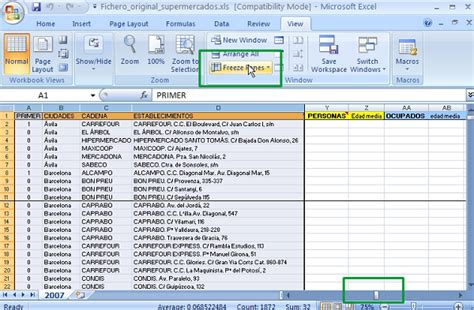 Tono Escabullirse Transformador Como Dejar Una Fila Fija En Excel