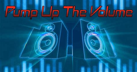 Pump Up The Volume • Weekly Playlists • AudioPerfecta.com