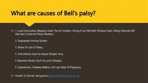 Bells Palsy Ppt