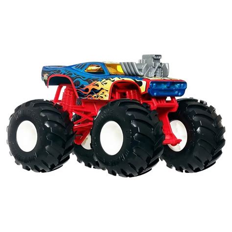 Hot Wheels Monster Trucks Oversized Metal 1 24 Rodger Dodger FYJ83 JCC96 Mattel DoRéMi