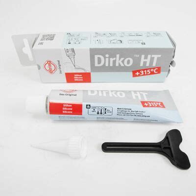 DIRKO HT GRAU 70ml Dauerelastisch Dichtmasse ELRING Bis 315C