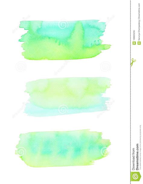 Watercolor Art Brush Texture Background Stock Illustration