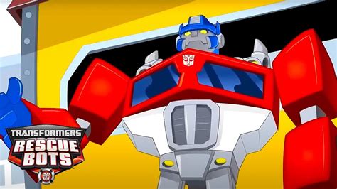 Transformers Rescue Bots Optimus - Transformers Rescue Bots Optimus Prime Transformers Playskool Heroes