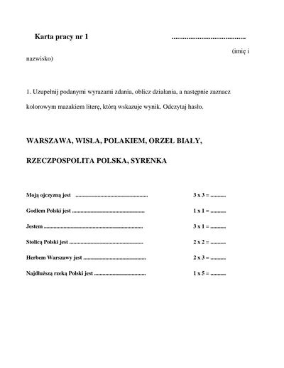 Warszawa Wis A Polakiem Orze Bia Y Rzeczpospolita Polska