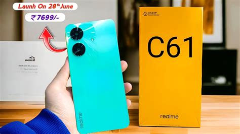 Realme C61 Unboxing Official Launch Specs Price In India