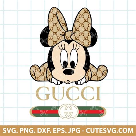 Disney Gucci Svg Png  Dxf Gucci Logo Svg Gucci Pattern Svg