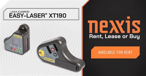 Easy Laser XT190 Laser Belt Alignment Tool Nexxis USA